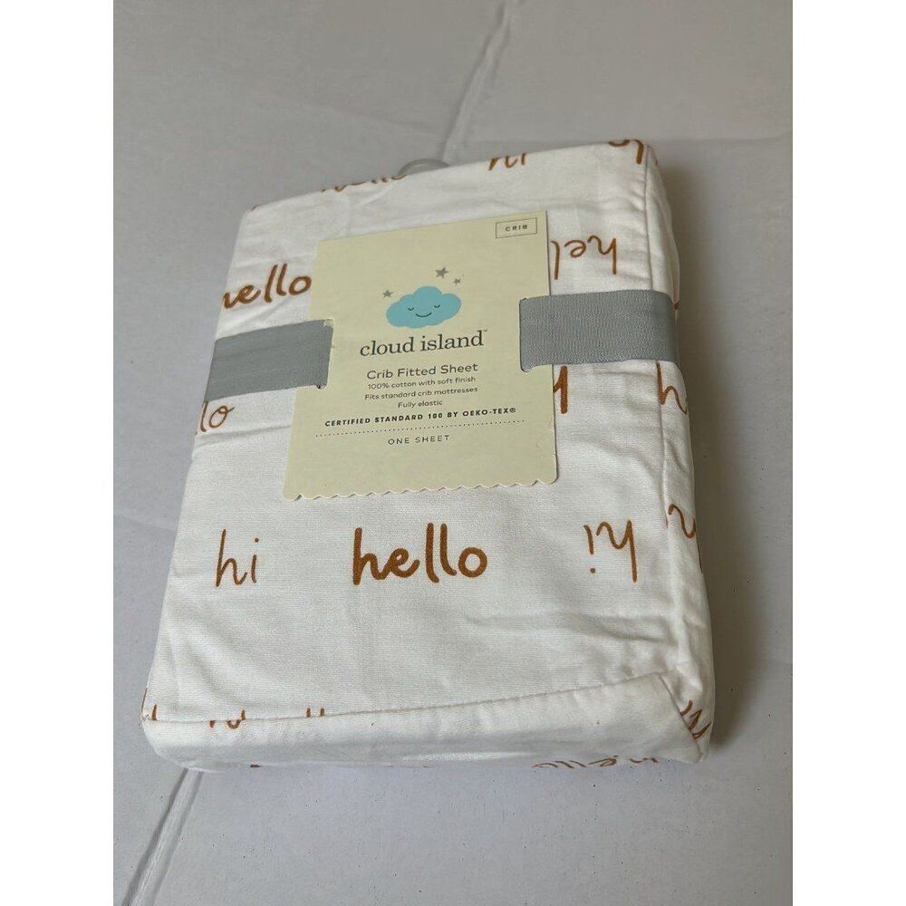 New Crib fitted sheet